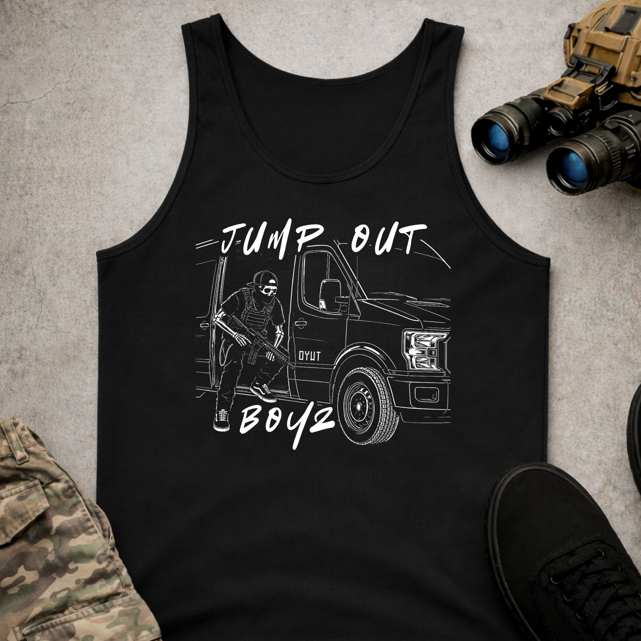 Jump Out Boyz | Tank Top