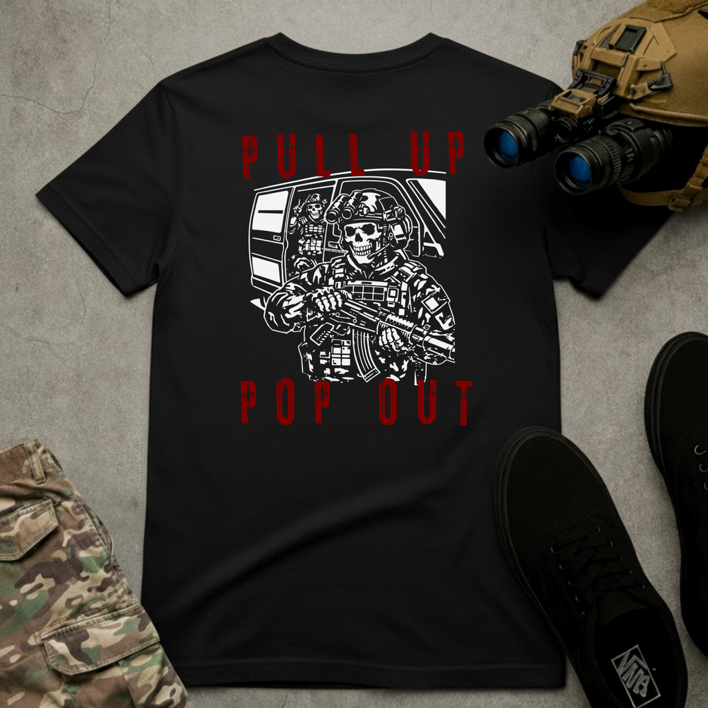 Pull Up Pop Out | T-shirt