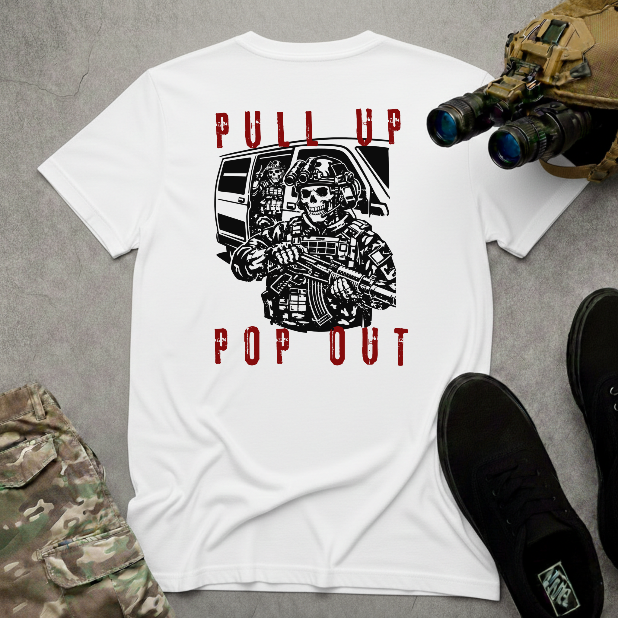 Pull Up Pop Out | T-shirt
